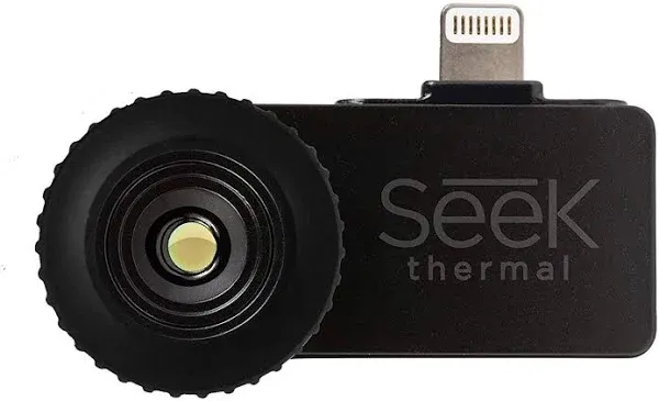 Compact - All-Purpose Thermal Imaging Camera for Ios , Black - LW-AAA