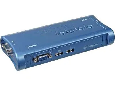 SEALED TRENDNET 4-PORT USB KVM SWITCH KIT KVM TK-407K (24E)