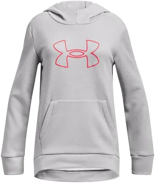 Under Armour Girls&#x27; Armour Fleece Hooded Sweatshirt M NWT