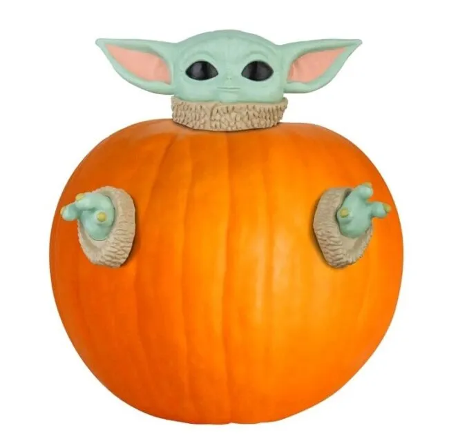 Gemmy Industries Pumpkin Push-In, Poppy From Trolls