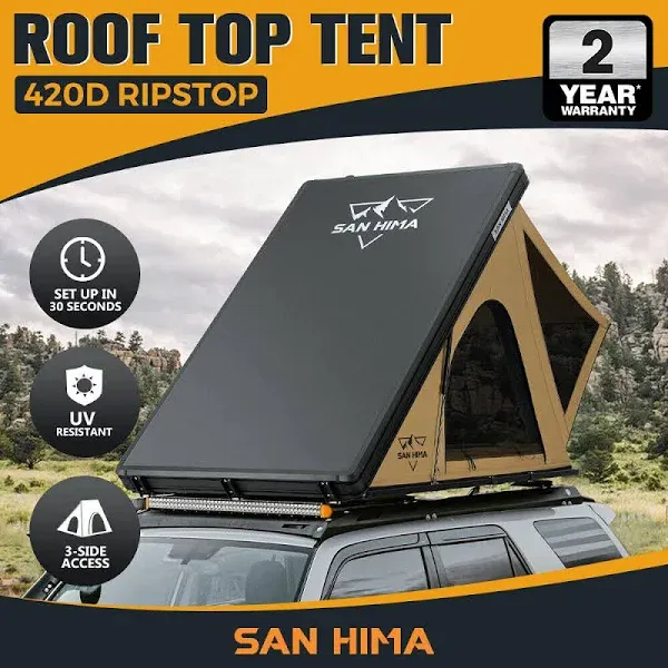 SanHima Hotham Lite Overland Aluminium Roof Top Tent