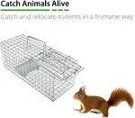 Heavy Duty Squirrel Trap Humane Live Animal Trap Cage