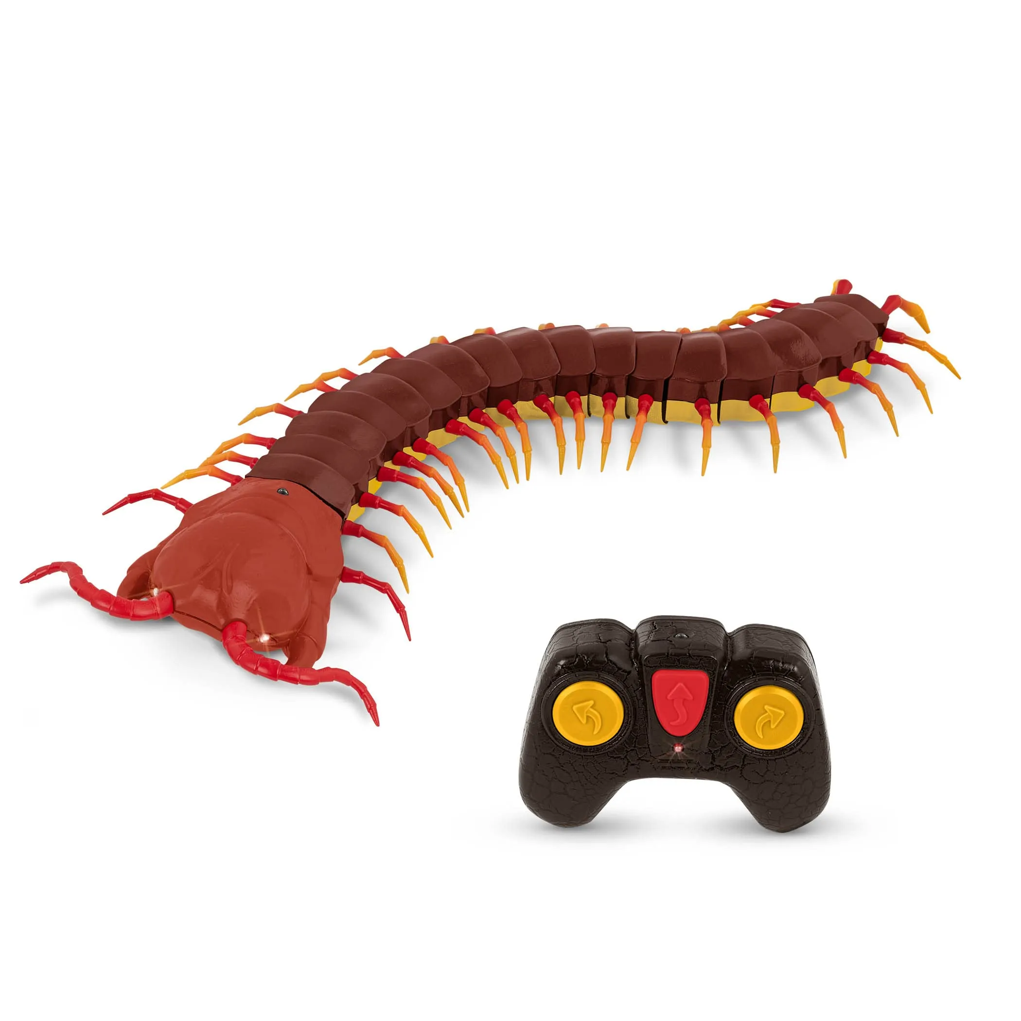 Terra by Battat – Remote Control Centipede Toy for Kids – RC Giant Scolopendra with LED Eyes – Electronic Arthropod Animal & Fast Moving Legs – 6 Years +