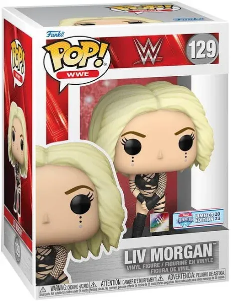 Funko Pop WWE Liv Morgan 129 Fun On The Run 2023  In Hand Limited Edition