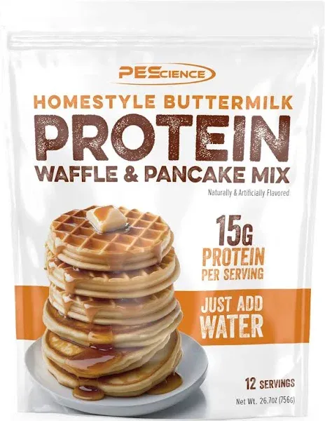 Protein Pancake & Waffle Mix | 15g Protein | Just Add Water