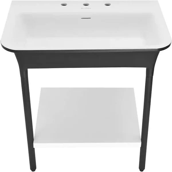 Swiss Madison Ivy 32" Solid Surface Console Sink