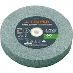 TRUPER PIES-6160T 6" Silicon Carbide Bench Grinding Wheels. Grit=60, Thickness=1", Drill=1". 1 Pack