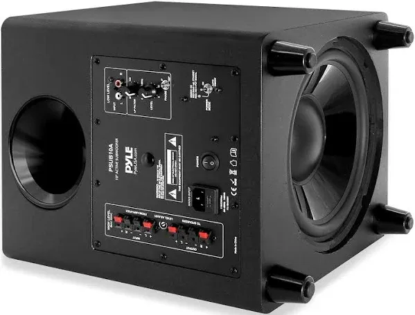 Pyle Active Down-Firing Subwoofer 10 Inches