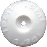 Inc. SKPHC Plastic Cap Washers for Nails or Screws Box of 500, 7/8 Inch, Whit...