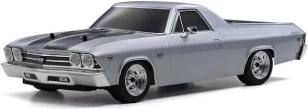 Kyosho Fazer Mk2 1969 Chevy El Camino SS 396 Silver RTR Brushed 2.4GHz 34419T2