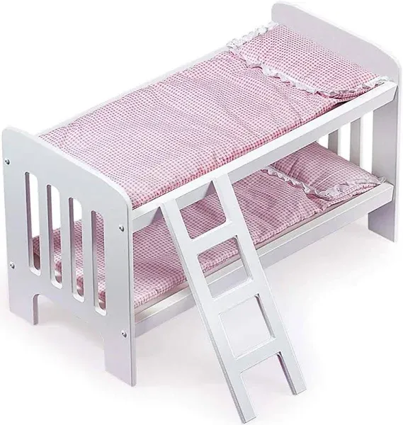 Badger Basket Chevron Doll Bunk Bed