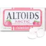 Altoids Arctic Mints, Strawberry - 8 pack, 1.2 oz tins