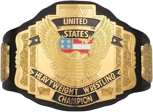 WCW United States Championship Replica Title Belt