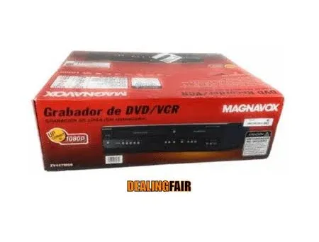 NICE! Magnavox ZV427MG9 A VCR/DVD HDMI Recorder Combo with Remote Bundle