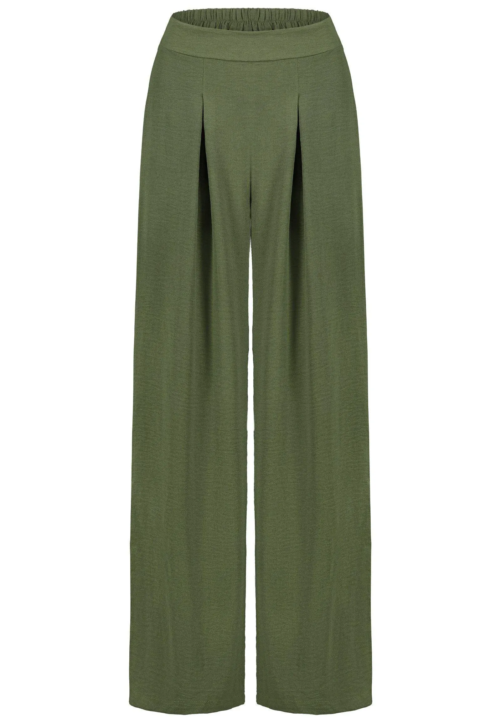 Sublevel Stoffhose Palazzo-Hose, grün, M/L, Green