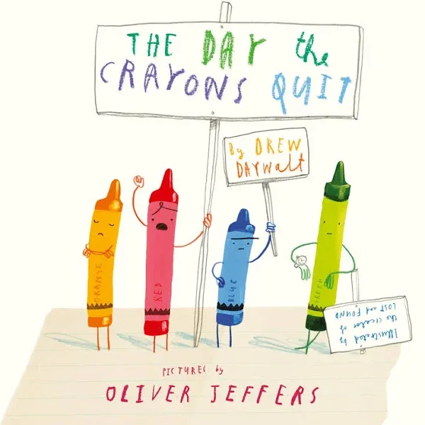 The Day The Crayons Quit Bilingual Flipchart (POV - reading & writing - day 2)