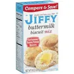 Jiffy Buttermilk Biscuit Mix 226 g (Pack of 6)