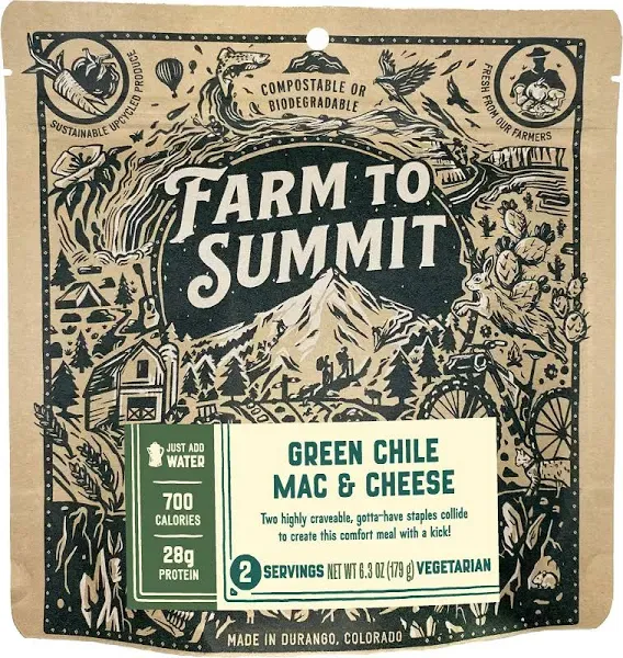 Farm to Summit Green Chile Mac & Cheese