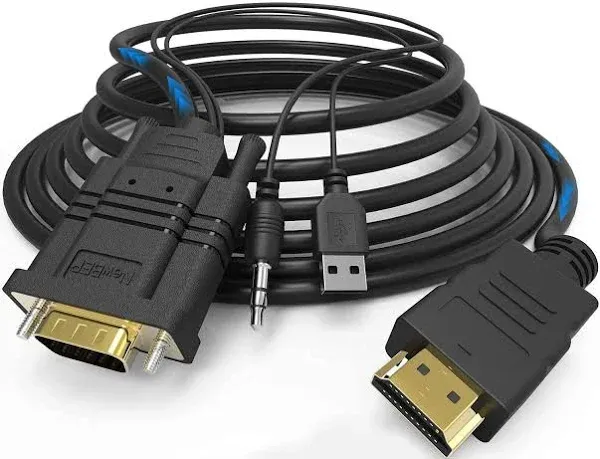 NewBEP VGA to HDMI Adapter Cable