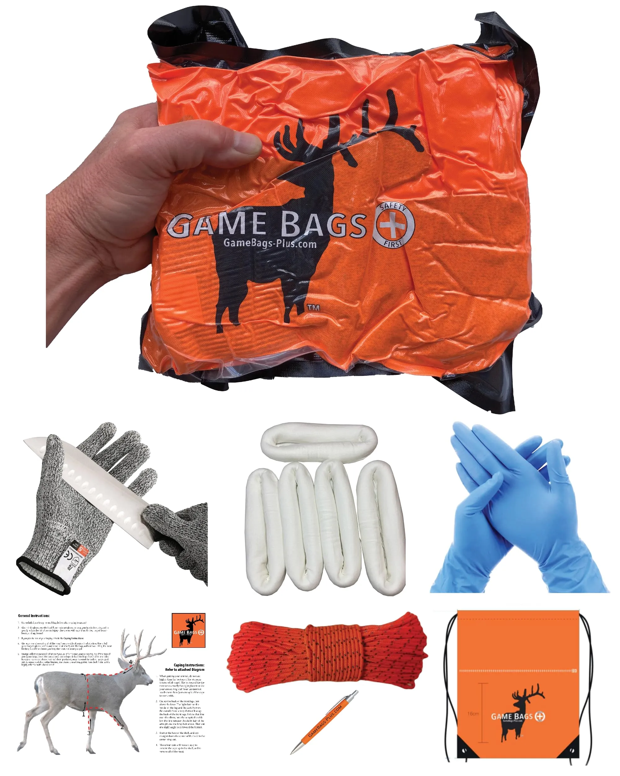 Game Bag Plus Safety Kill Kit