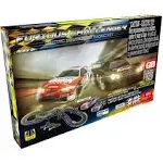 GB Furious Challenger Electric Power Road Racing Set with Mercedes Benz CLK GT2 and Nissan Skyline GT-R