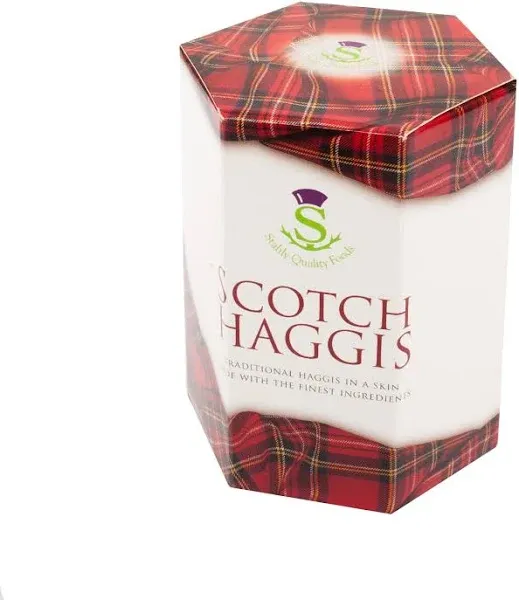 Scotch Haggis with Scotch Whisky