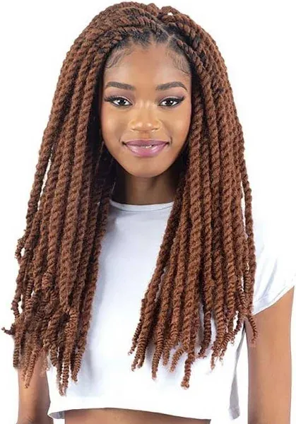 Freetress Equal Crochet Braids 3X Cuban Twist Soft N Natural 16"