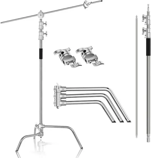 Emart Heavy Duty C Stand with 4.2ft Boom Arm