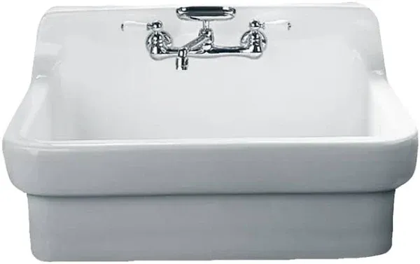 American Standard 9062.008 Country 30" Single Basin Vitreous - White