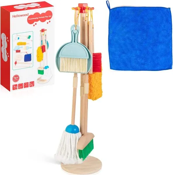 HELLOWOOD Kids Cleaning Set