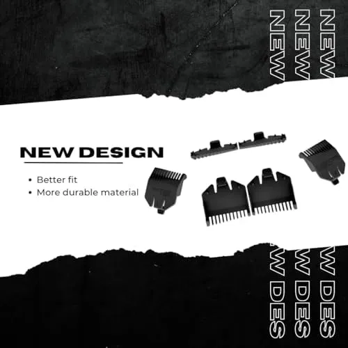 Special Fade Guide | 3-in-1 Hair Clipper Fade Guards | Taper/Fade Guide | Professional Self Haircut | Unique Designed Trimmer Attachments | Fade Comb | Suitable with Wahl | Babyliss, Gamma+, Suprent