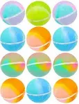 Rapean 12pcs Reusable Water Balloons for Kids Magnetic Self Sealing Quick Fill Water Balloons, Summer Water Toys Refillable Water Bomb, Outdoor Pool