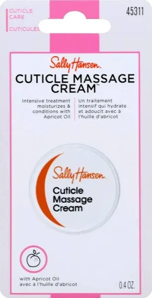 Cuticle Massage Cream 0.4 Oz, Packaging May Vary