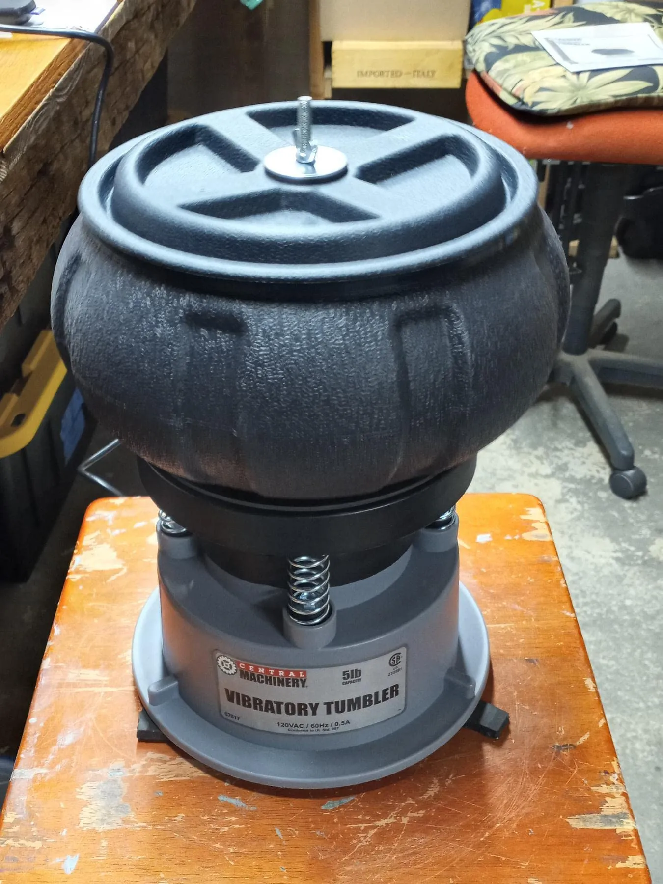 Harbor Freight 5 Lb. Metal Vibratory Tumbler Bowl #67617