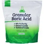 Duda Energy - borp5f borp5 Fine Powder Boric Acid H3BO3 99, 5 lb.