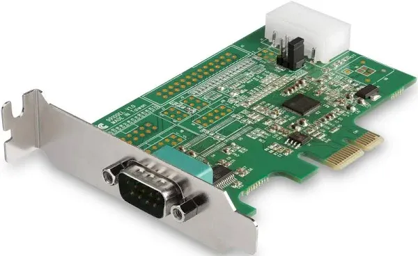 StarTech.com 1-Port PCI Express RS232 Serial Adapter Card PEX1S953LP