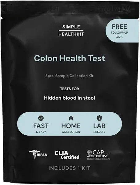 Simple HealthKit Colon Health Screening FIT Home Test