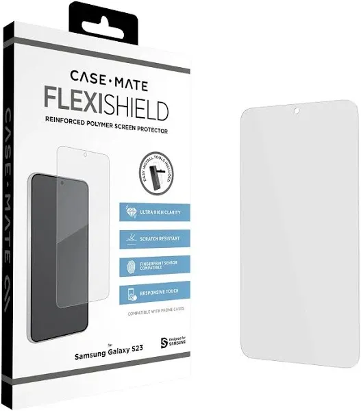 Case-Mate Samsung Galaxy S23 FlexiShield Screen Protector