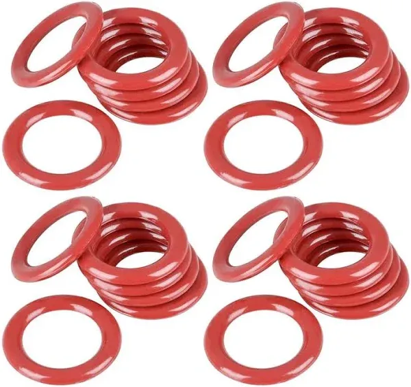 24 Pack Plastic Carnival Rings