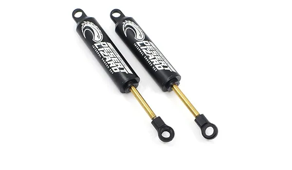 Yeah Racing 120mm Desert Lizard Two Stage Internal Spring Damper Pair Black for Crawler