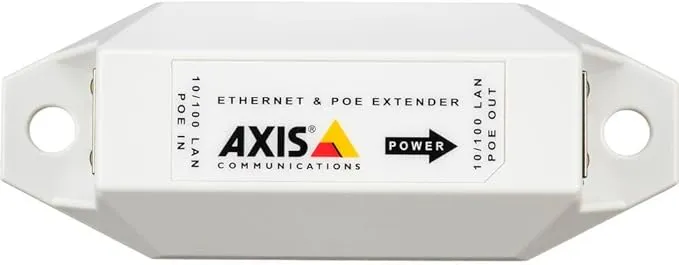 Axis Communications T8129 PoE Extender Repeater RJ-45/RJ-45 (5025-281)