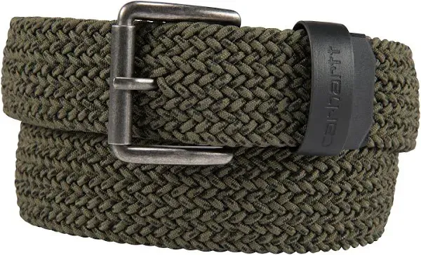 Carhartt Men's Rugged Flex Nylon Cord Braided Belt