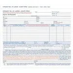 Adams Bill of Lading Short Form