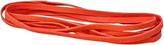 Alliance Rubber 96695 Industrial Quality Size #69 Red Packer Bands, 1 lb Box Contains Approx. 110 Duty Bands (6" x 1/4", Red)