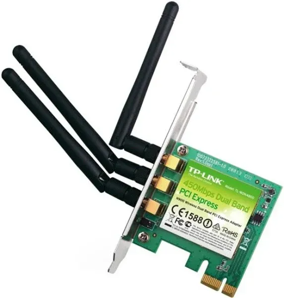 Tp-link Tl-wdn4800 N900 Dual Band Wireless PCI Express Adapter