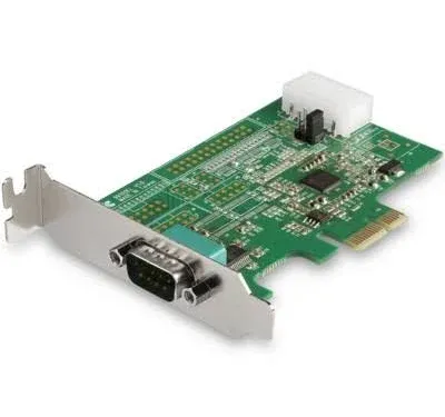 StarTech.com 1-Port PCI Express RS232 Serial Adapter Card