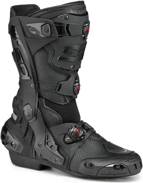 Sidi Rex Air Black Motorcycle Boots