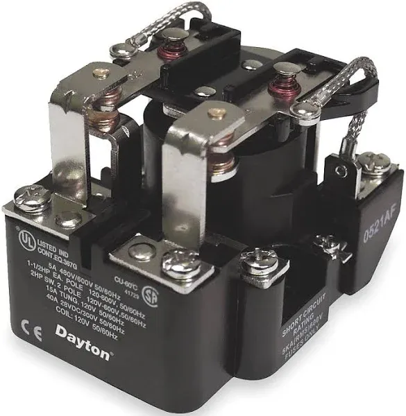 Dayton 5X847 Open Power Relay