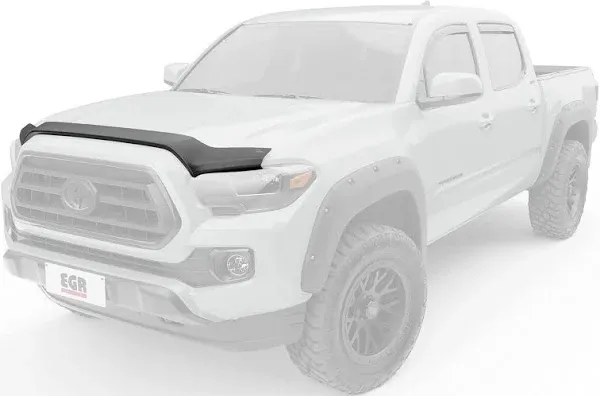 EGR Superguard Hood Guard - Matte Black - Tacoma 2.7L / 3.5L 2016-2021