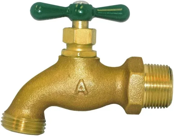 American Valve M71HD 3/4" Hose Bibb, 3/4 Inch